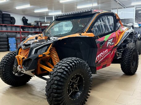 2020 BRP Can-Am Maverick X RC Turbo RR, оранжевый, 2200000 рублей, вид 5