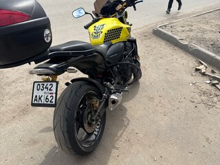 2009 Honda CB 600F Hornet, жёлтый, 430000 рублей, вид 4
