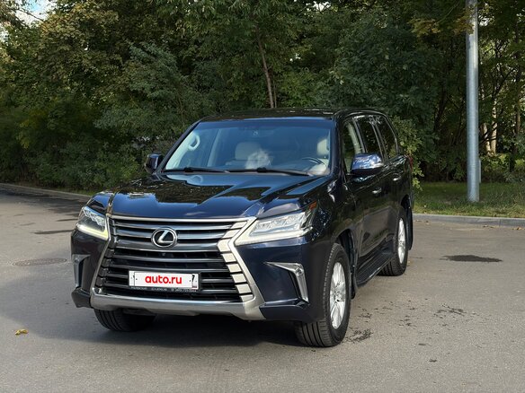 2016 Lexus LX 450d III Рестайлинг 2, синий, 5990000 рублей - вид 9