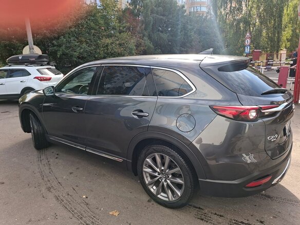 2022 Mazda CX-9 II Рестайлинг, серый - вид 4