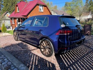 2019 Volkswagen Golf VII Рестайлинг, синий, 1750000 рублей, вид 5