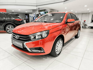 2021 Lada (ВАЗ) Vesta SW I, красный, 1150000 рублей, вид 5