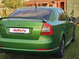 2012 Skoda Octavia RS II Рестайлинг, зелёный, 1190000 рублей, вид 5