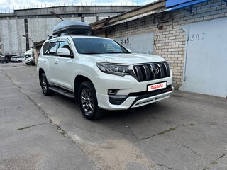 2019 Toyota Land Cruiser Prado 150 Series Рестайлинг 2, белый, 4950000 рублей, вид 5