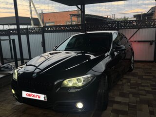 2015 BMW 5 серии 520i VI (F10/F11/F07) Рестайлинг, чёрный, 2090000 рублей, вид 1
