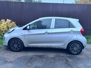 2015 Kia Picanto II Рестайлинг, серебристый, 1050000 рублей, вид 3