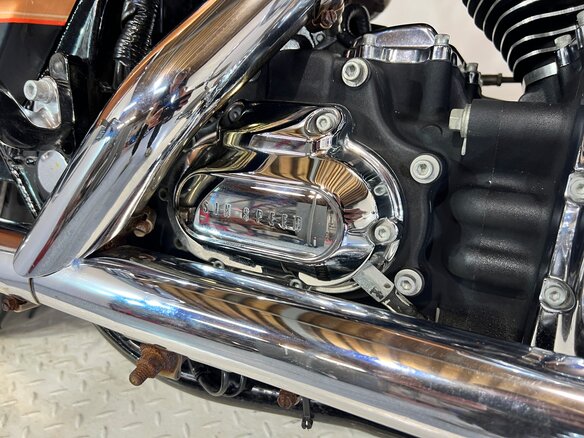 2008 Harley-Davidson Street Glide, оранжевый, 560000 рублей - вид 13