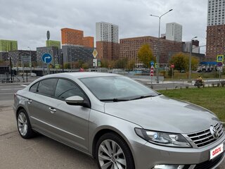 2014 Volkswagen Passat CC I Рестайлинг, серебристый, 1500000 рублей, вид 3
