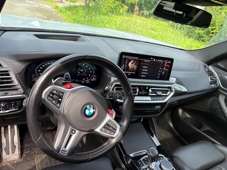2021 BMW X3 M Competition I (F97) Рестайлинг, серый, 7390000 рублей, вид 4