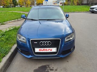 2008 Audi A3 II (8P) Рестайлинг 2, синий, 800000 рублей, вид 5