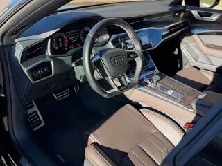 2021 Audi A7 55 TFSI II (4K), чёрный, 6150000 рублей, вид 4