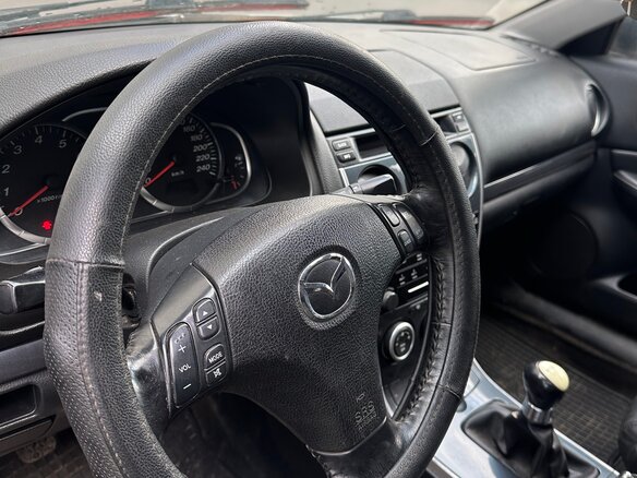 2006 Mazda 6 I (GG) Рестайлинг, серебристый - вид 8