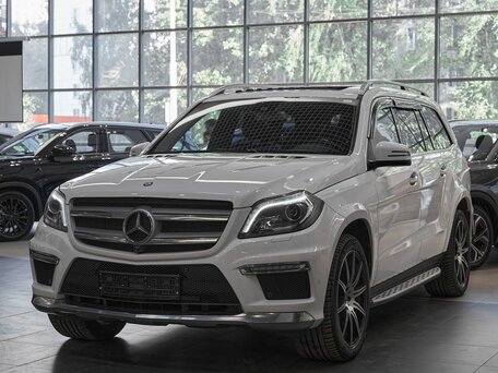 2014 Mercedes-Benz GL-Класс 400 II (X166), белый, 3199000 рублей, вид 3