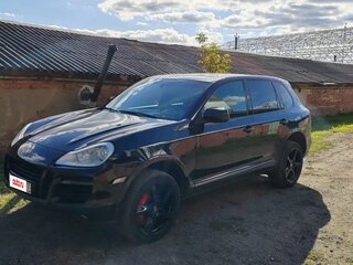 2007 Porsche Cayenne Turbo I Рестайлинг (957), чёрный, 1050000 рублей, вид 2