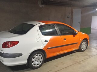 2007 Peugeot 206, оранжевый, 170000 рублей, вид 3