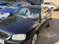 2007 Hyundai Accent ТагАЗ II, чёрный, 300000 рублей - вид 1