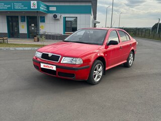 2001 Skoda Octavia I (A4) Рестайлинг, красный, 395000 рублей, вид 2