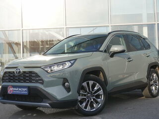 2019 Toyota RAV4 V (XA50), зелёный, 3420000 рублей, вид 1
