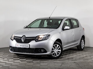 2014 Renault Sandero II, серебристый, 791010 рублей, вид 1