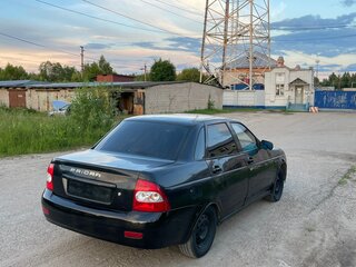 2007 Lada (ВАЗ) Priora I, чёрный, 75000 рублей, вид 4