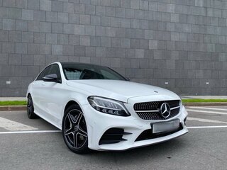 2018 Mercedes-Benz C-Класс 180 IV (W205) Рестайлинг, белый, 3030000 рублей, вид 1