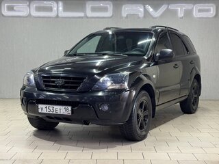 2008 Kia Sorento I Рестайлинг, чёрный, 830000 рублей, вид 1