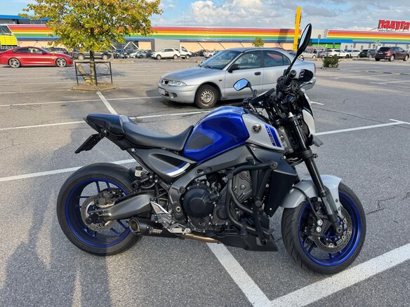 2021 Yamaha MT-09 (FZ-09), синий, 1000000 рублей - вид 9