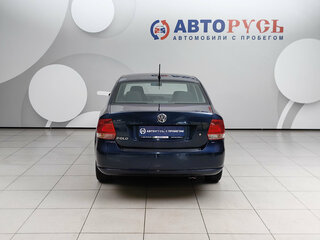 2015 Volkswagen Polo V, синий, 799000 рублей, вид 4