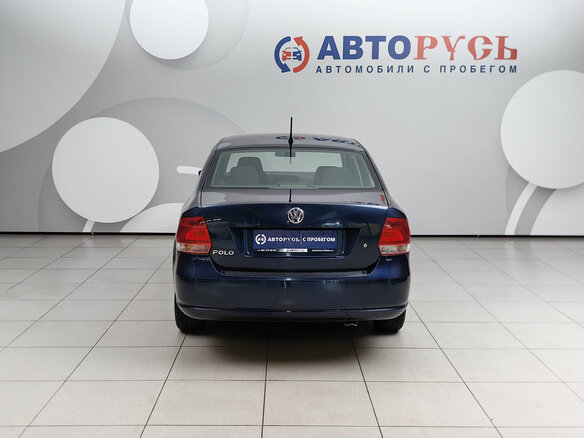 2015 Volkswagen Polo V, синий, 799000 рублей - вид 3