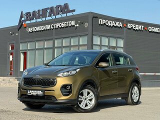 2017 Kia Sportage IV, жёлтый, 1790000 рублей, вид 1