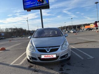 2007 Opel Corsa D, серебристый, 285300 рублей, вид 1