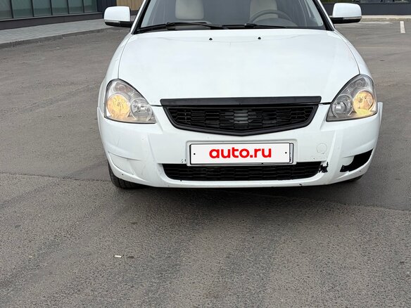 2012 Lada (ВАЗ) Priora I, белый, 260000 рублей - вид 7