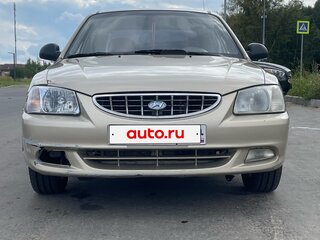 2006 Hyundai Accent ТагАЗ II, бежевый, 360000 рублей, вид 2