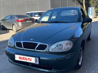 1998 Daewoo Lanos, зелёный, 310000 рублей, вид 2
