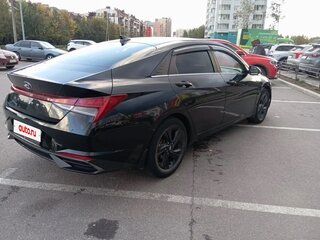 2021 Hyundai Elantra VII (CN7), чёрный, 1850000 рублей, вид 2