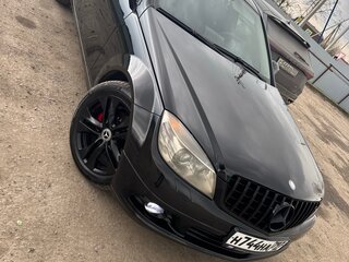 2008 Mercedes-Benz C-Класс 180 Kompressor III (W204), чёрный, 1100000 рублей, вид 1