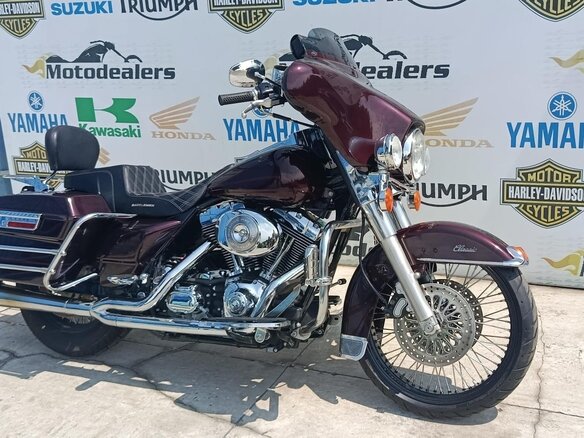 2005 Harley-Davidson Electra Glide, пурпурный, 585000 рублей - вид 12