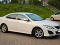 2012 Mazda 6 II (GH) Рестайлинг, белый, 870000 рублей