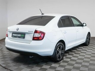 2018 Skoda Rapid I Рестайлинг, белый, 599000 рублей, вид 5