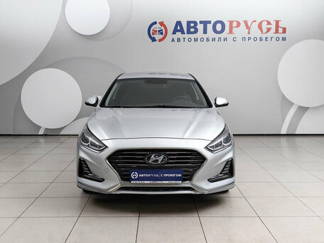 2019 Hyundai Sonata VII (LF) Рестайлинг, серебристый, 1499000 рублей, вид 3