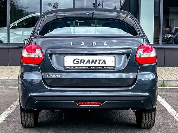 2026 Lada (ВАЗ) Granta I Рестайлинг, серый, 1037000 рублей - вид 7
