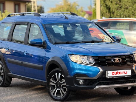 2022 Lada (ВАЗ) Largus Cross I Рестайлинг, синий, 1290000 рублей, вид 4