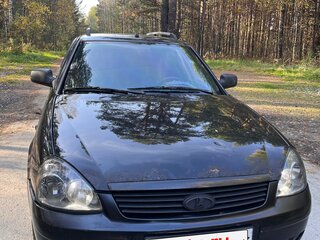 2010 Lada (ВАЗ) Priora I, чёрный, 240000 рублей, вид 2