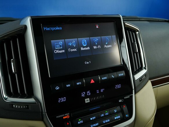 2016 Toyota Land Cruiser 200 Series Рестайлинг 2, чёрный, 5759444 рублей - вид 22