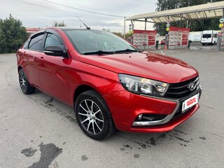 2021 Lada (ВАЗ) Vesta I, красный, 1111111 рублей, вид 1