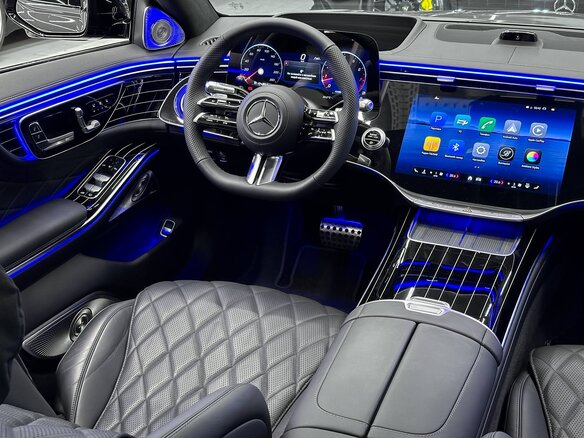 2026 Mercedes-Benz S-Класс 580 Long 4MATIC VII (W223) Рестайлинг, серый, 28570000 рублей - вид 14