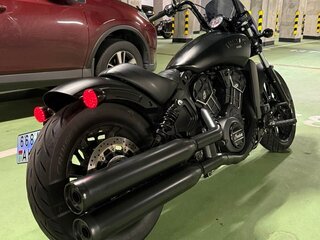 2022 Indian Scout, чёрный, 870000 рублей, вид 3