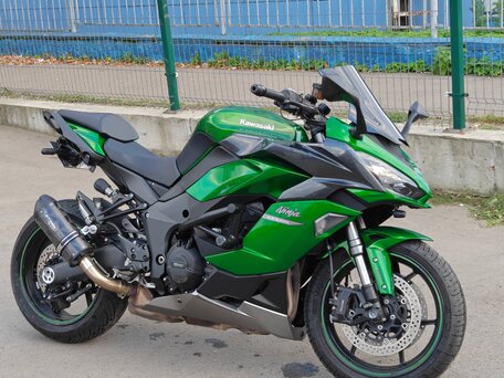 2020 Kawasaki Ninja 1000 SX, зелёный, 1099000 рублей, вид 2