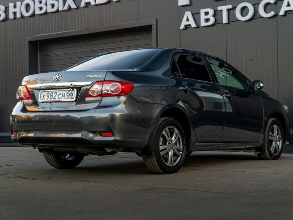 2011 Toyota Corolla X (E140, E150) Рестайлинг, серый, 940000 рублей - вид 9