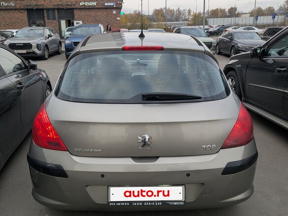 2010 Peugeot 308 I, серый, 320000 рублей - вид 7